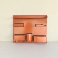 UTEN.SILO III Orange ABS Plastic Wall Organizer by Dorothee Becker 1970s