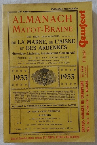 Matot braine almanach de - matot-braine,