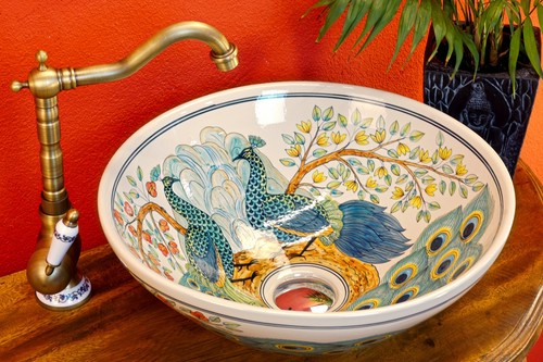 Lavabo céramique style - lavabo, en
