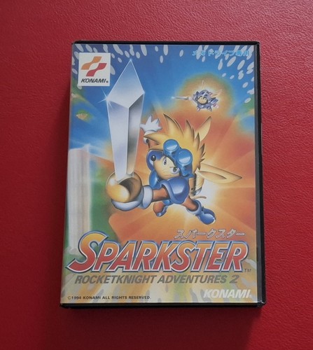 Sparkster sega megadrive japan - sparkster,