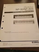 Yamaha Portable Grand Np-30/Np-30s Overall Circuit Diagram