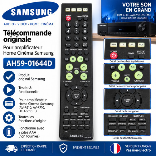 Télécommande originale - télécommande,