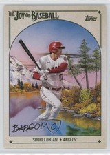 2023 Topps X Bob Ross The Joy of Baseball Shohei Ohtani #1