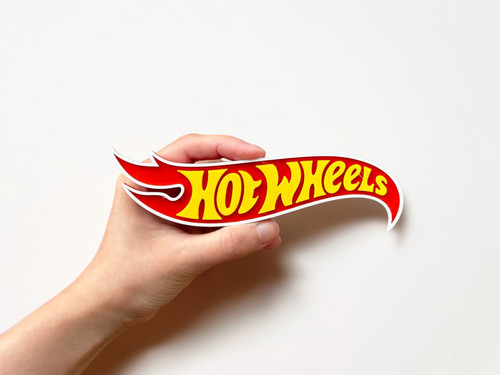 Plaque logo hot wheels - plaque,