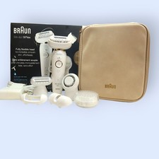 Braun Epilator Silk-épil 9 Flex Head Facial Hair Remove Shaver Trimmer *