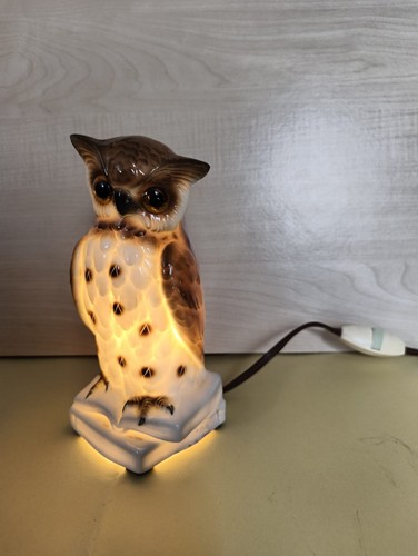 Chouette lampe chevet - chouette, de
