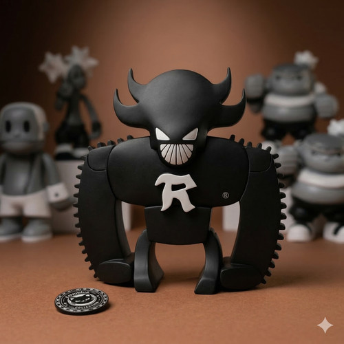 Rust vinyl figure happy pets - rust,