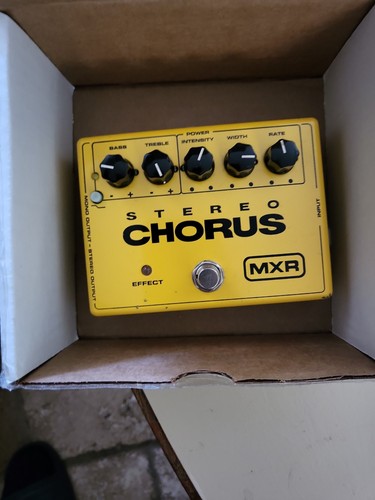 Mxr 134 stereo analog chorus - mxr,