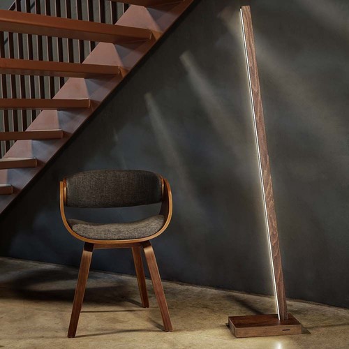 Lampe sur pied led linus - sur,