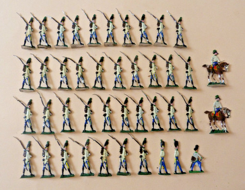 Plats étain zinnfiguren - d'étain,