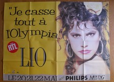LIO affiche concert originale