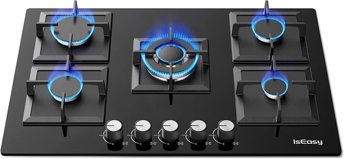 Cuisinière gaz 5 feux - gaz,