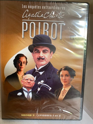 Dvd serie hercule poirot - tv,