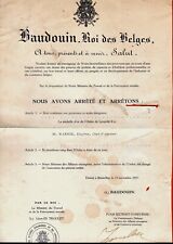 CR51-BAUDOIN-KING OF THE BELGES-GOLD MEDAL-ORDER-LEOPOLD II-[E.WARNIE]-BELGIUM