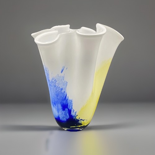 Grand vase verre - verre, vintage