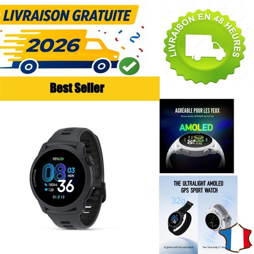 Coros pace montre - coros, gps