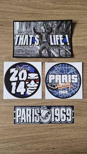 Lot autocollants paris - lot,