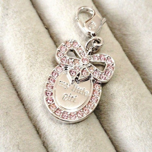 Breloque argent cristal