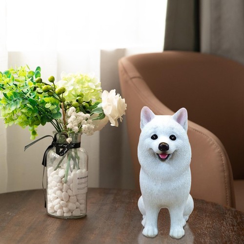 Figurine chien samoyède - chien,