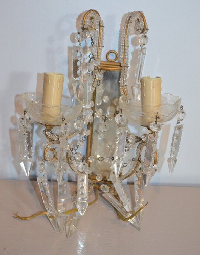 Ancienne applique miroir - applique,