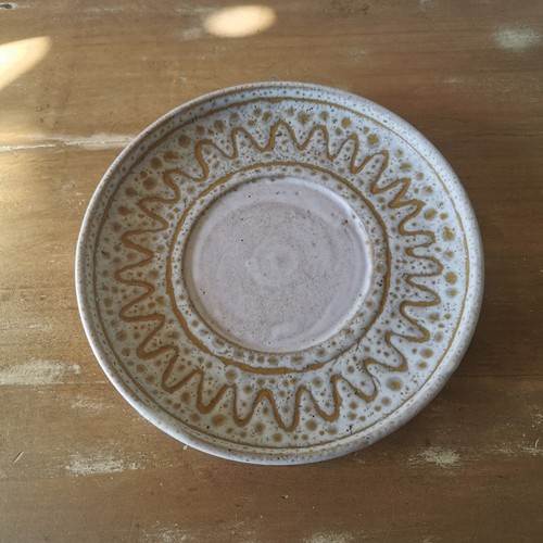 Enameled sandstone dessert - enameled,