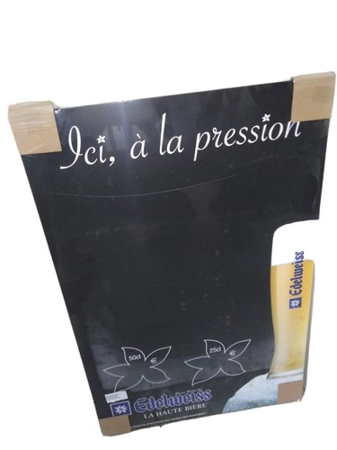 Cadre ardoise plaque edelweiss - ardoise,