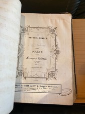 Recueil factice partitions