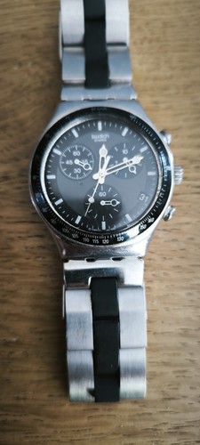 Swatch irony acier quartz date - irony,