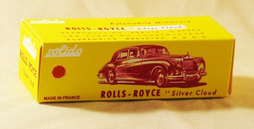 Solido 115 rolls royce silver - solido,