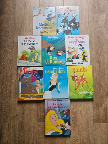 Lot livres disney vintage - lot,