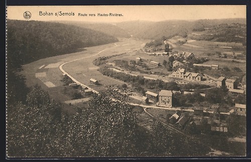 Cpa bohan semois route - cpa, bohan-s-semois,