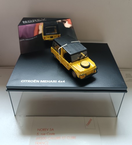 Citroën méhari 4x4 jaune - méhari,