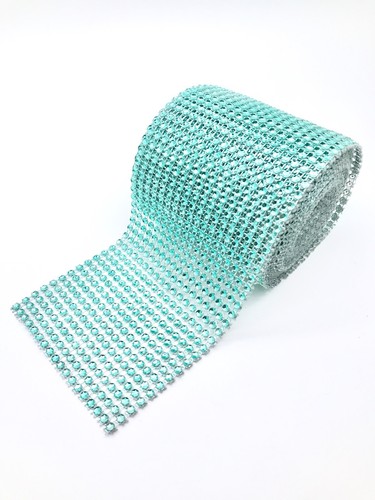 Ruban diamant vert menthe - diamant,
