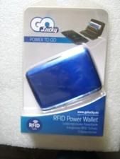 InnovaGoods Porte-Cartes Sécurisé avec Batterie Externe, Blocage RFID Antivol