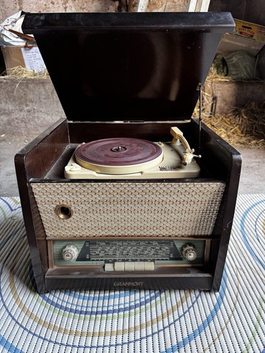 Grammont tourne disque vintage - tourne-disque,