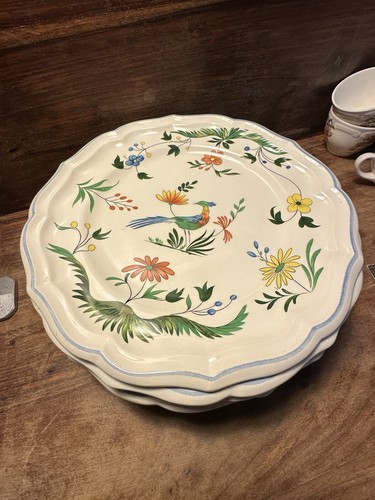 Série assiettes plates - 8,