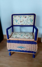 coffre à jouets bois et