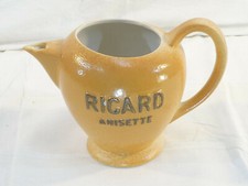 RICARD pitcher round sandstone anisette advertising bistro