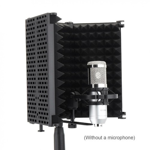 Microphone isolation shield - microphone,