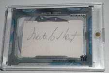 2014 Topps Strata Cut Signature WAITE HOYT Auto Yankees HOF 1/1