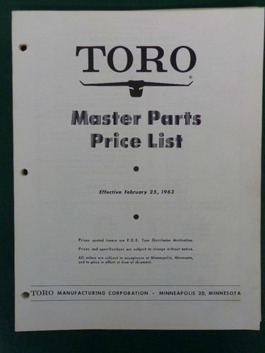 1963 toro lawn - toro, and