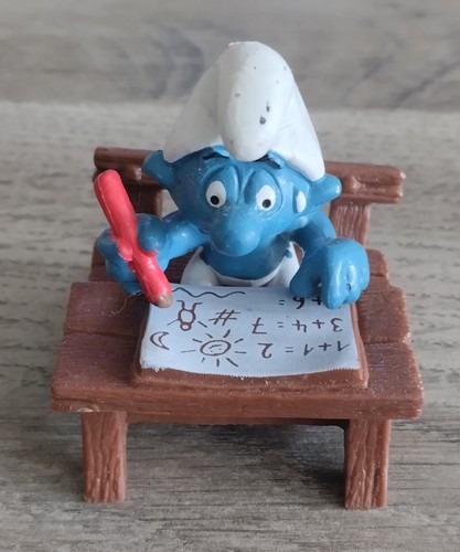 Figurine schtroumpf bêta - figurine,
