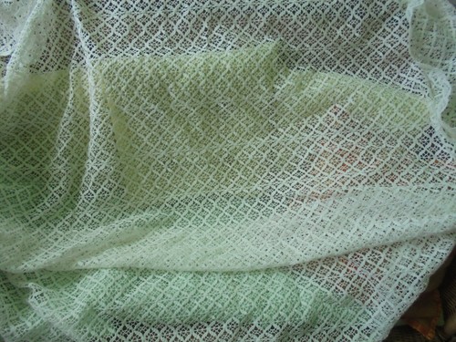 Nappe ronde vintage coton