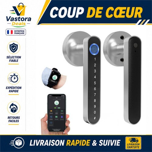 Serrure porte intelligente - serrure,