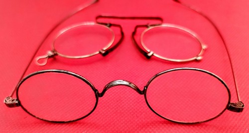 Anciennes lunettes binocles - anciennes,
