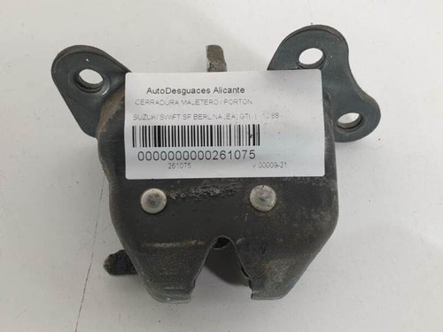 Serrure hayon suzuki swift - serrure,