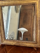 Ancien miroir carré Louis XVI