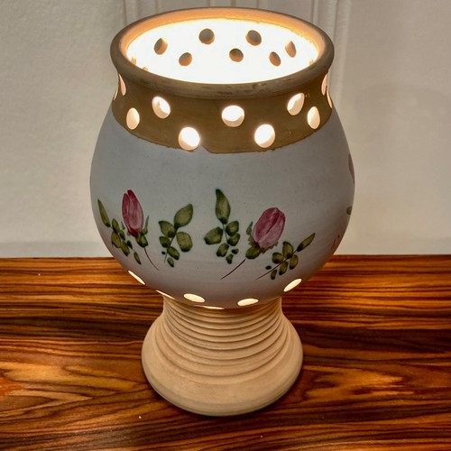 Lampe terre cuite design - terre, "design
