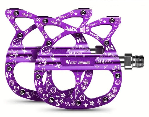 Pédales vélo cat alu cnc - pédales,