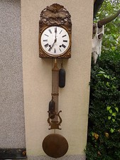 Belle Vieux Comtoise Pendule